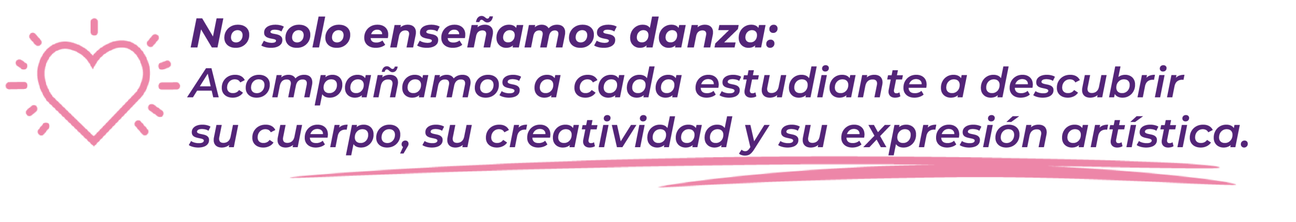 No solo enseñamos danza: acompañamos a cada estudiante a descubrir su cuerpo, su creatividad y su expresión artística.