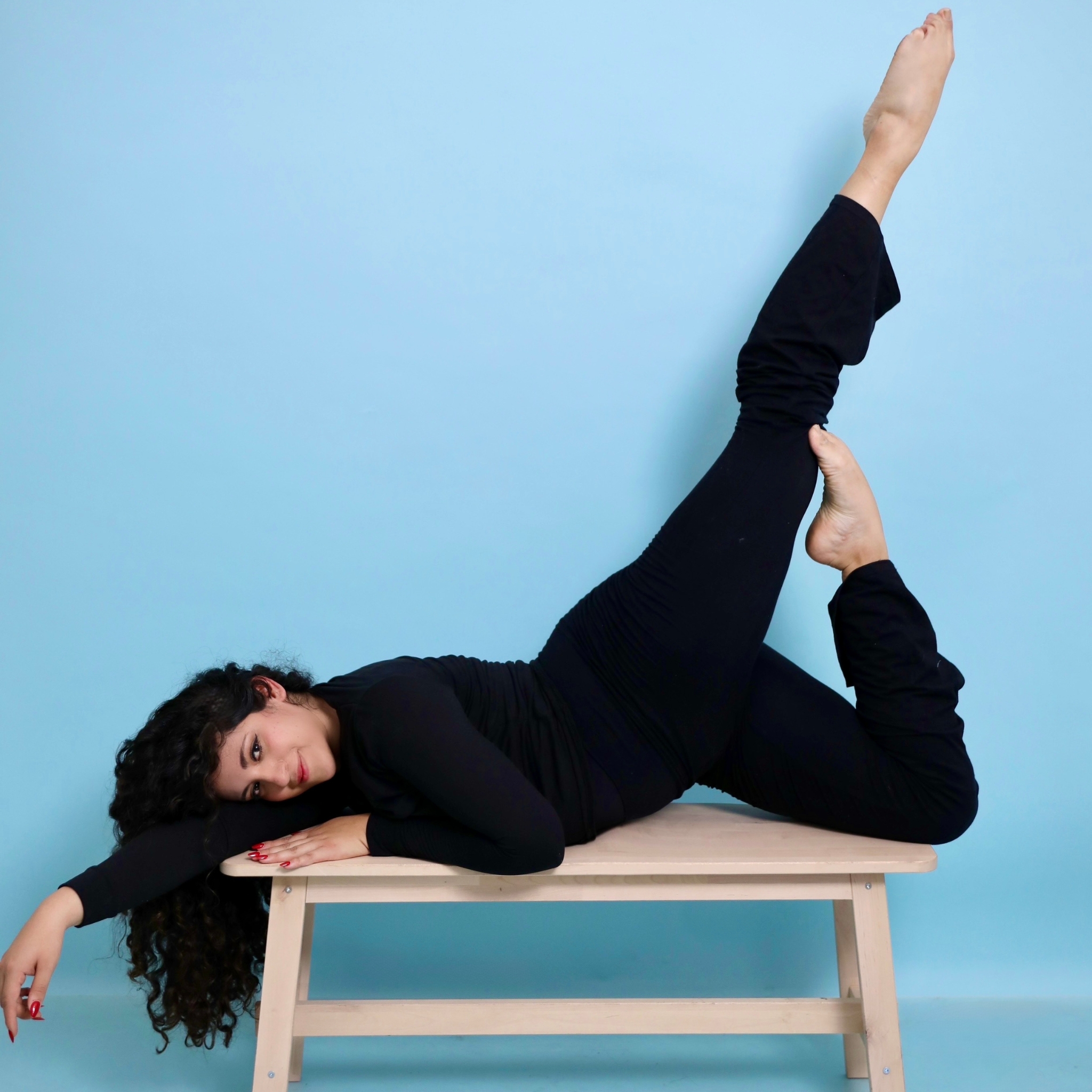 Mariella Gonzalez en una fotografía artística de su visión docente